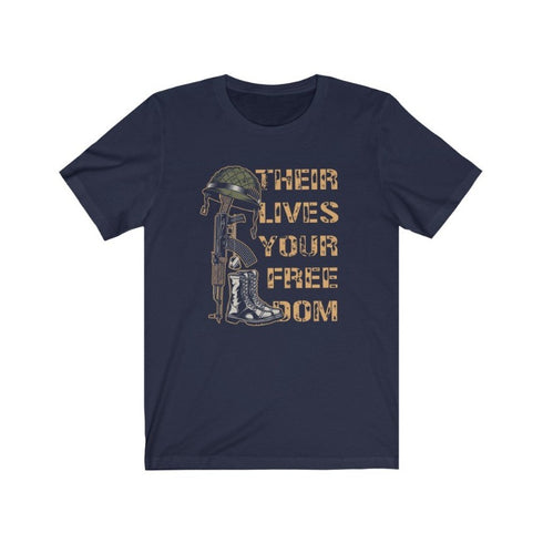 Military Boots Jersey Short Sleeve Tee
